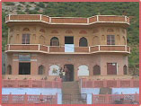 Havelis, Herrenhuser als Unterkunft in Samode, Rajasthan