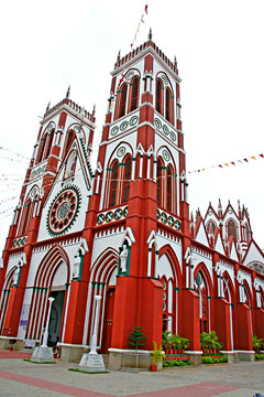 Pondicherry:The Sacred Heart Church